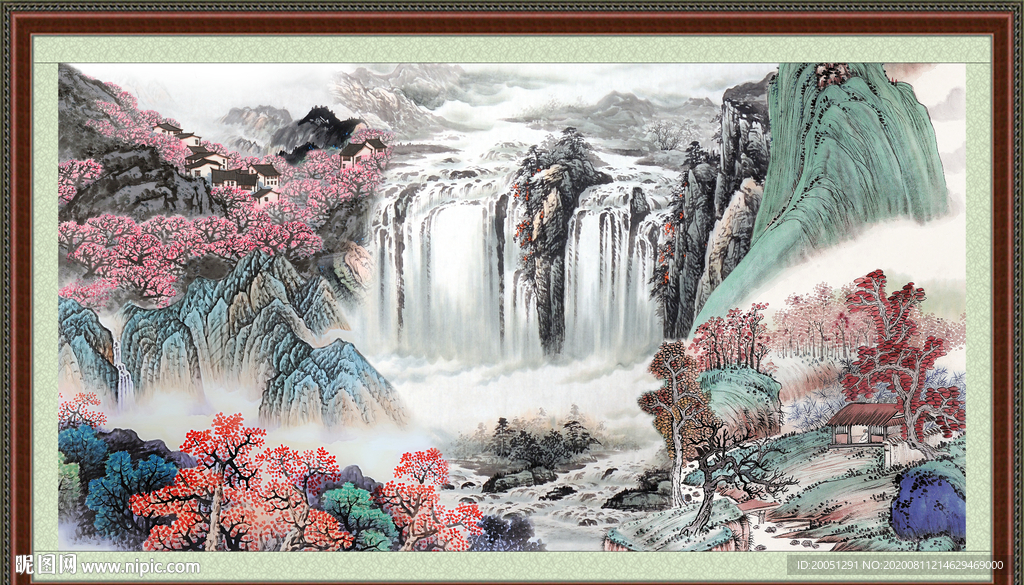 意境山水画