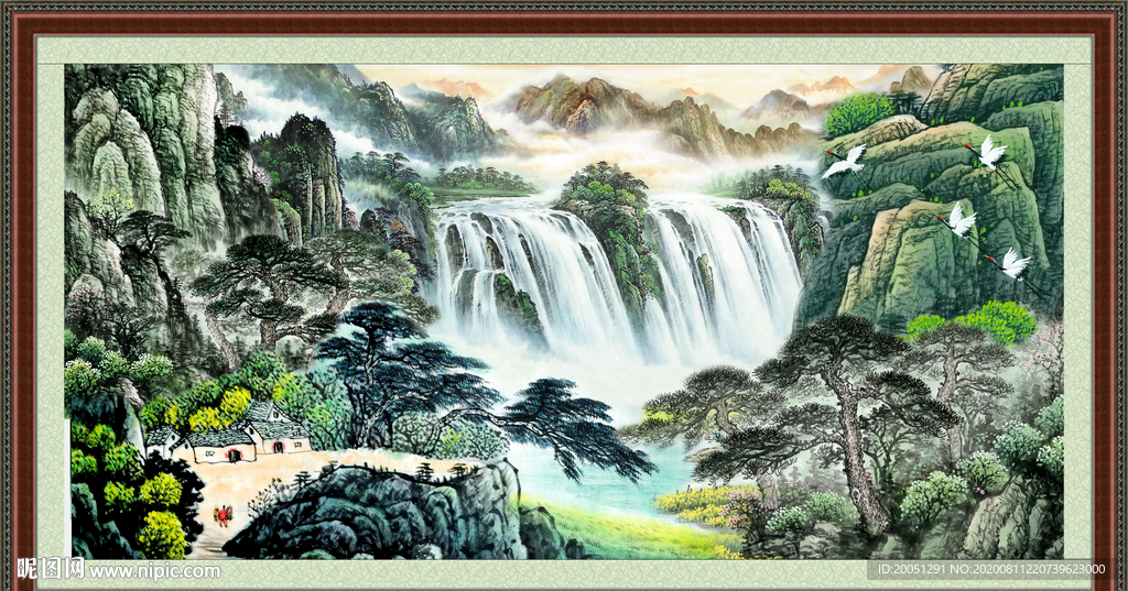 山水风景图