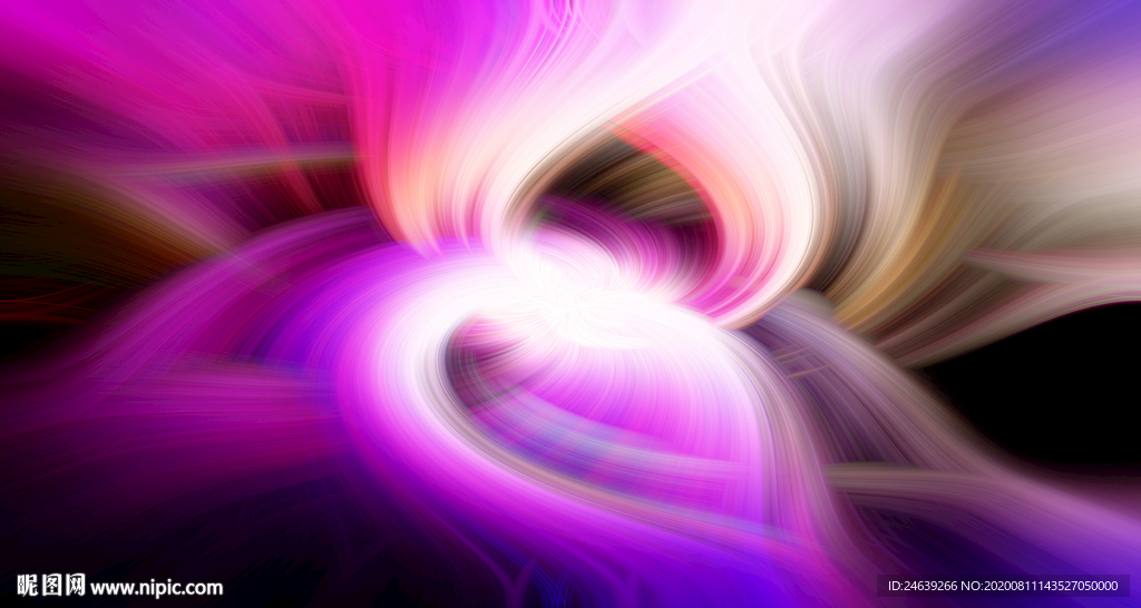 红色科幻抽象光线线条背景图片