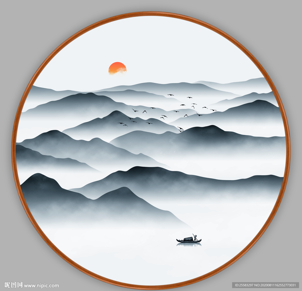 山水画