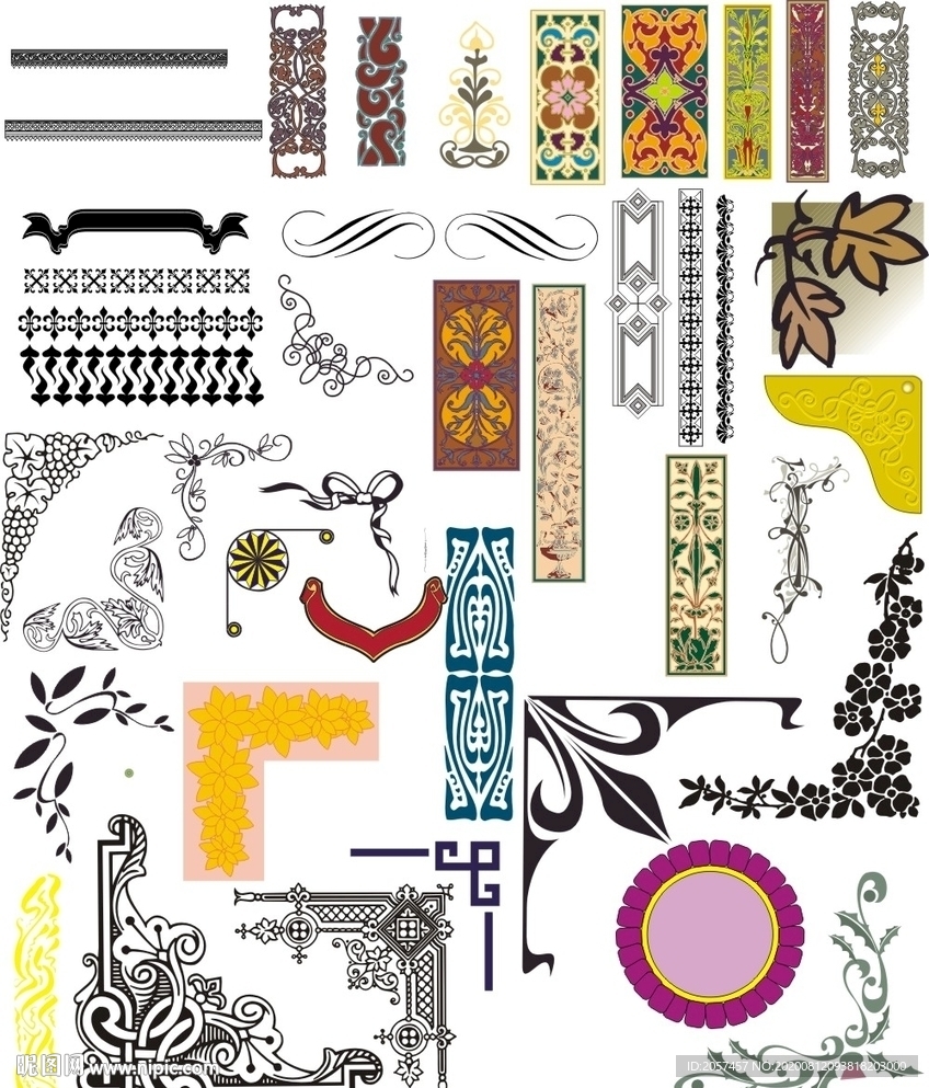 边框 花纹