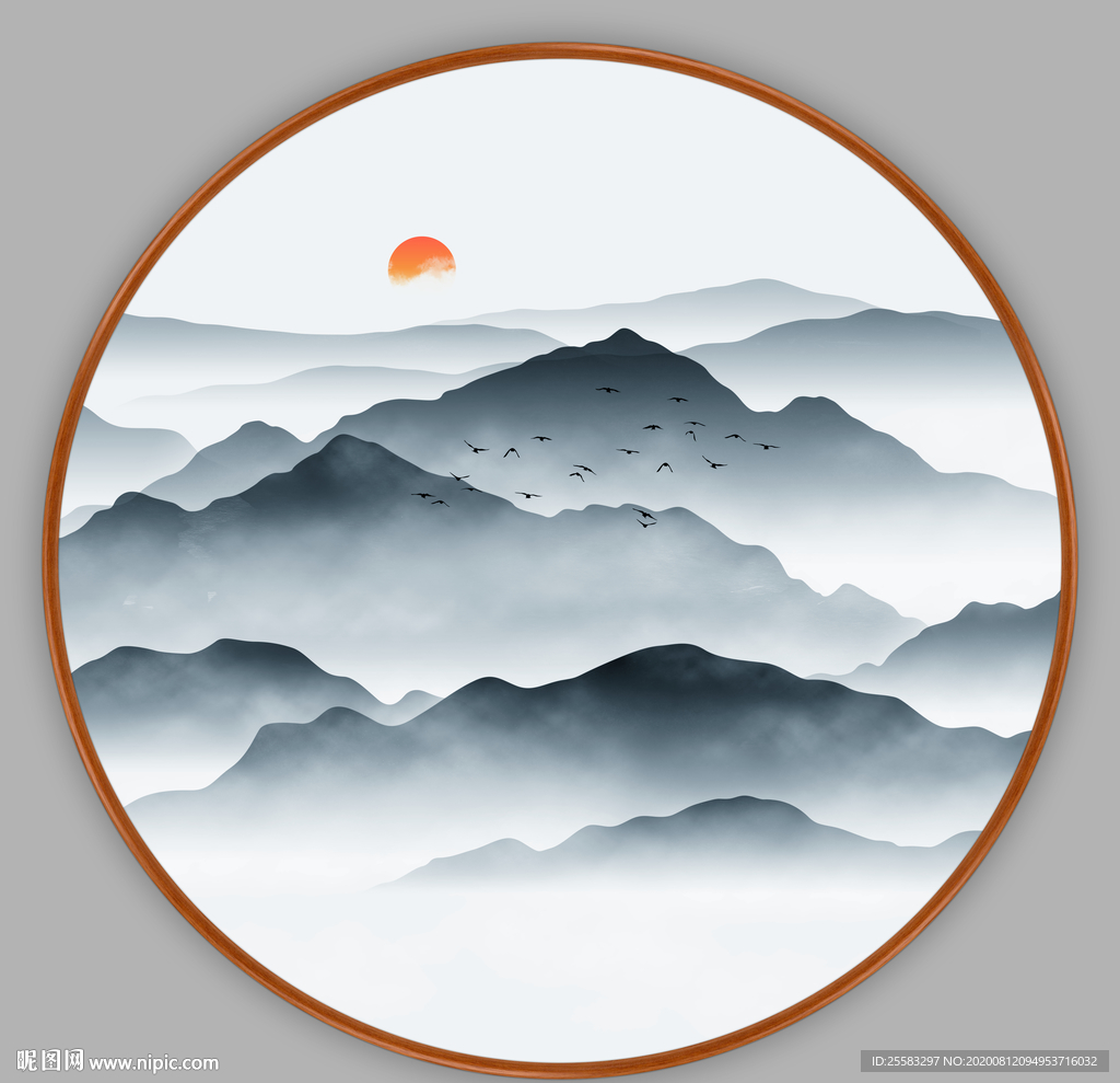 山水画