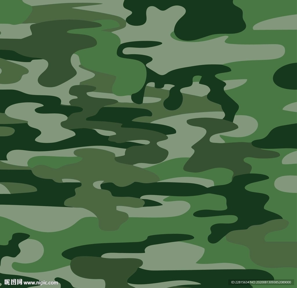 矢量迷彩图案纹样数码印花设计