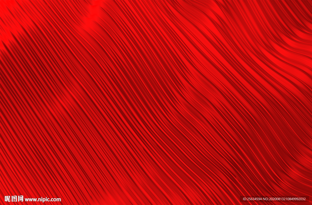 红色曲线背景