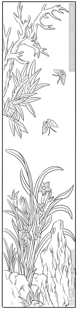 白描花卉