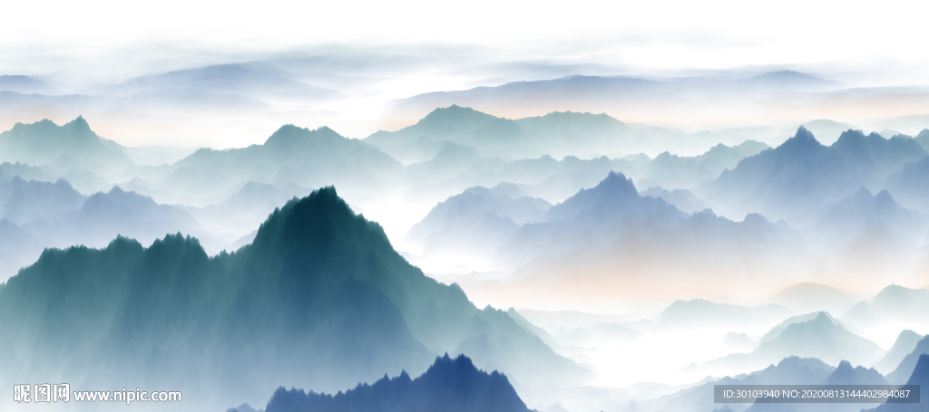 意境山水画