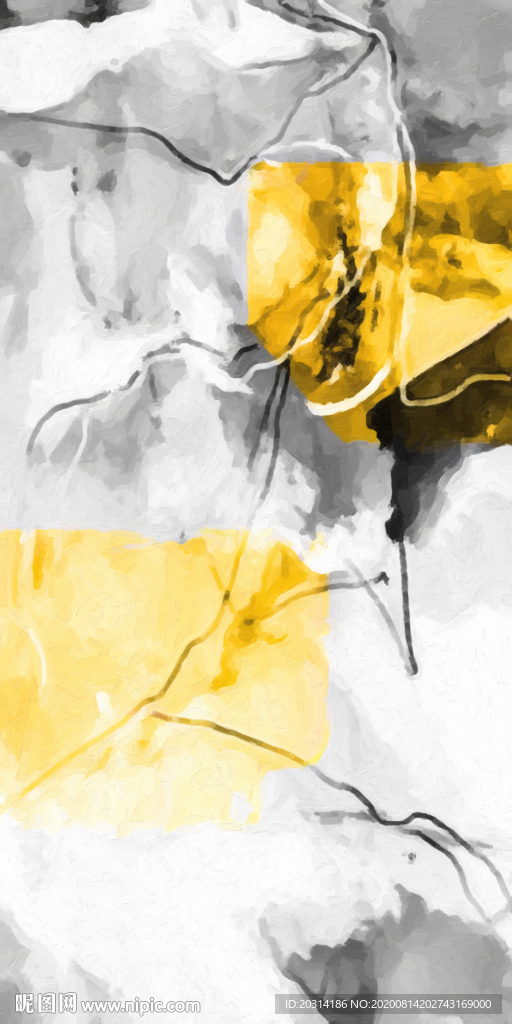 抽象画艺术壁画