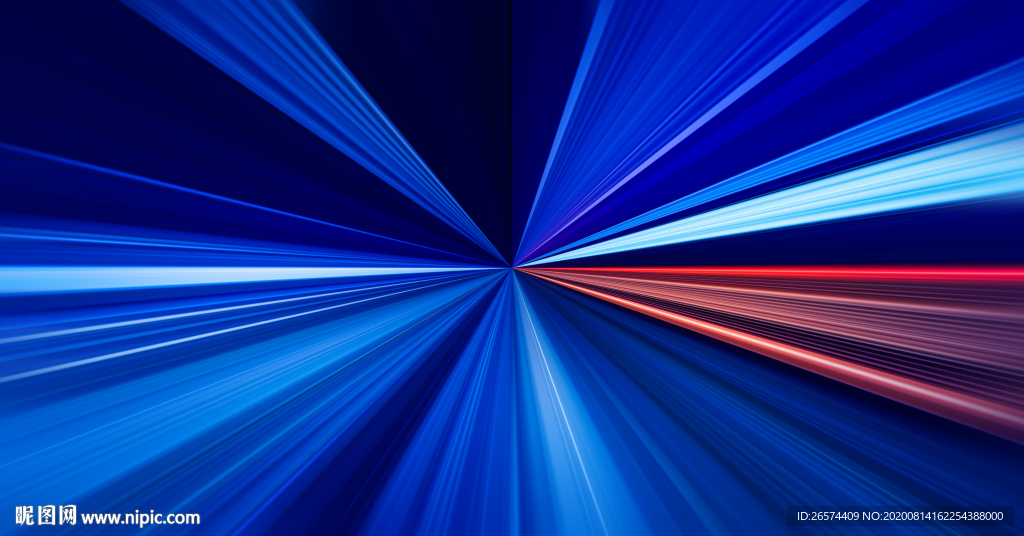 放射背景 蓝色条纹 背景图片