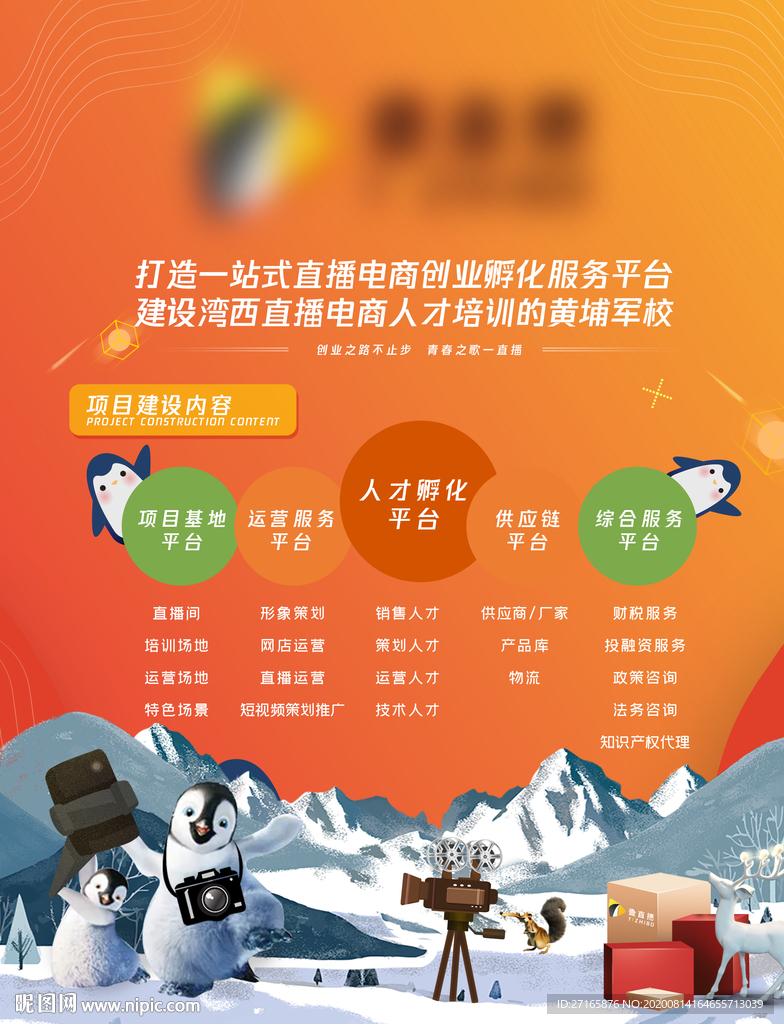 企业宣传门面墙概况墙经营范围