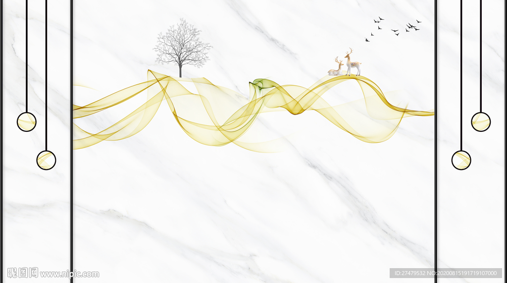 大理石纹背景墙