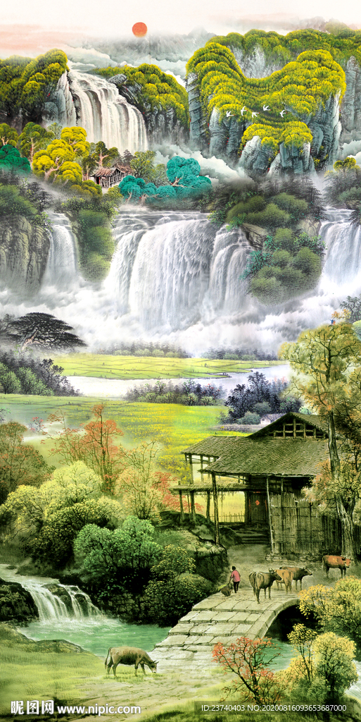 室内玄关背景