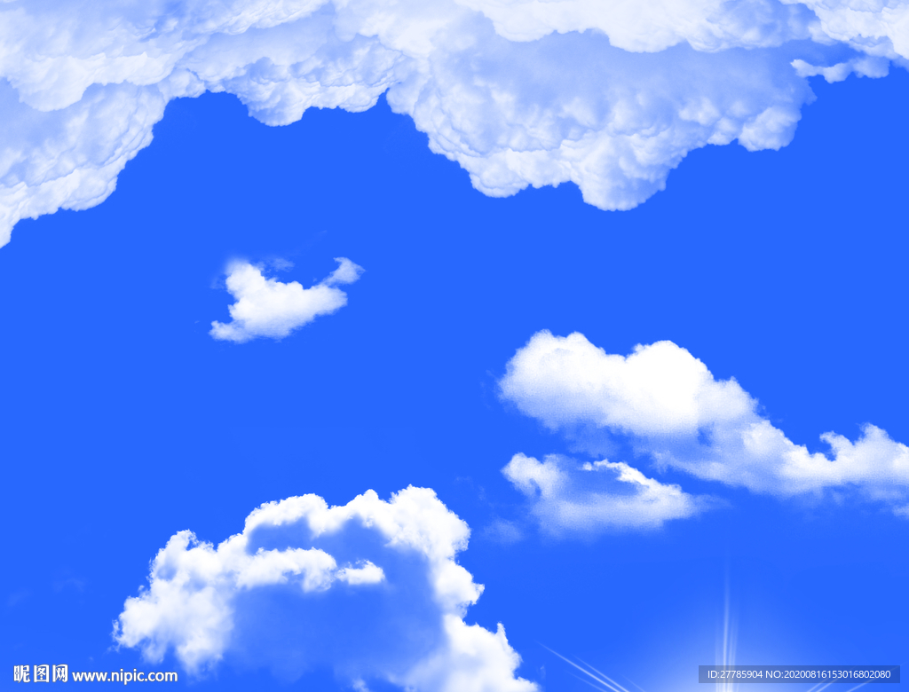 蓝天白云