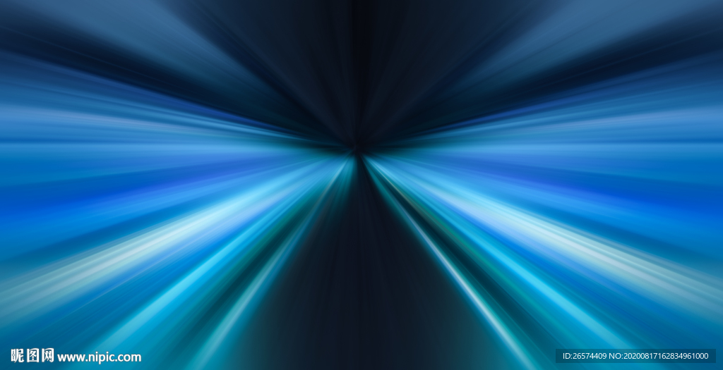 蓝色发散背景