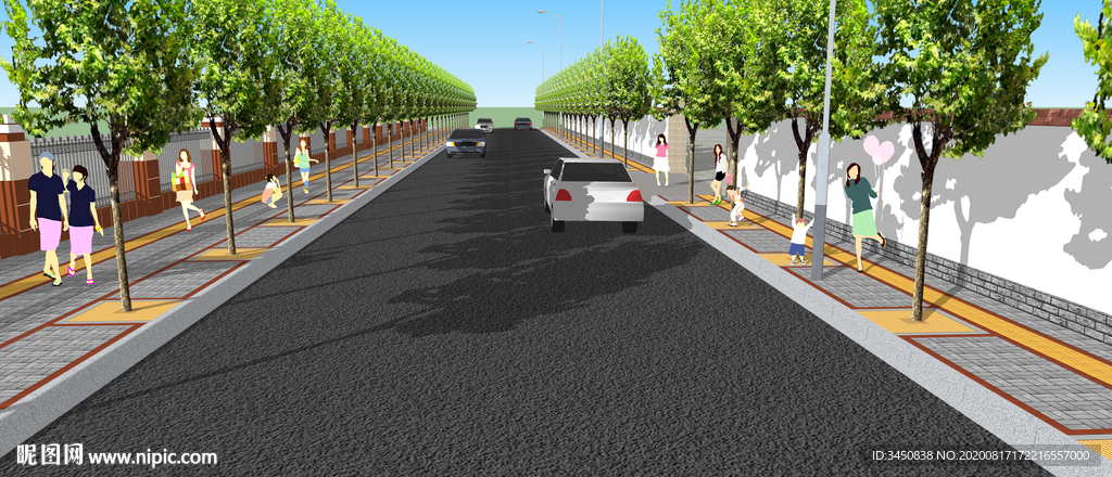 市政道路硬化及人行道铺装