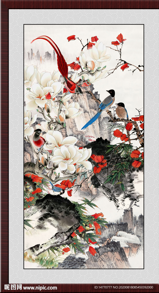 工笔花鸟