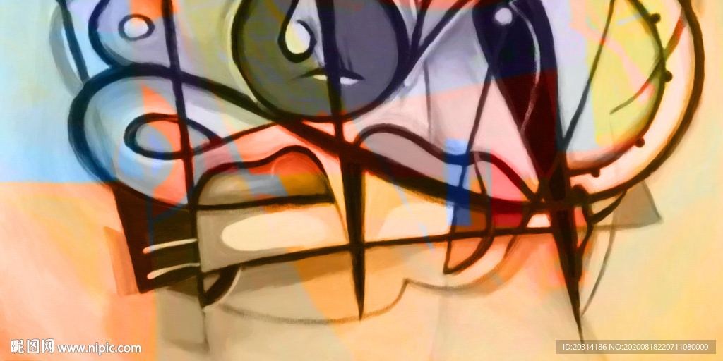 抽象艺术画