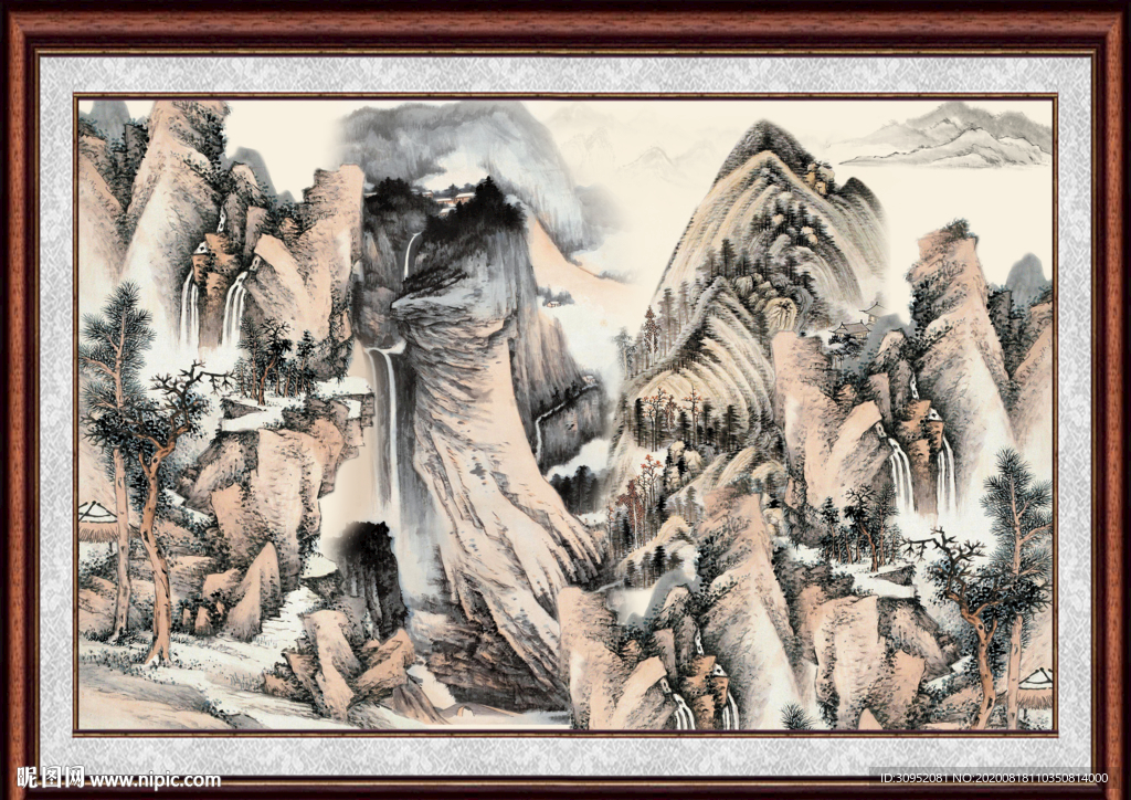 国画山水