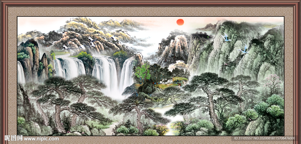 黄山日出