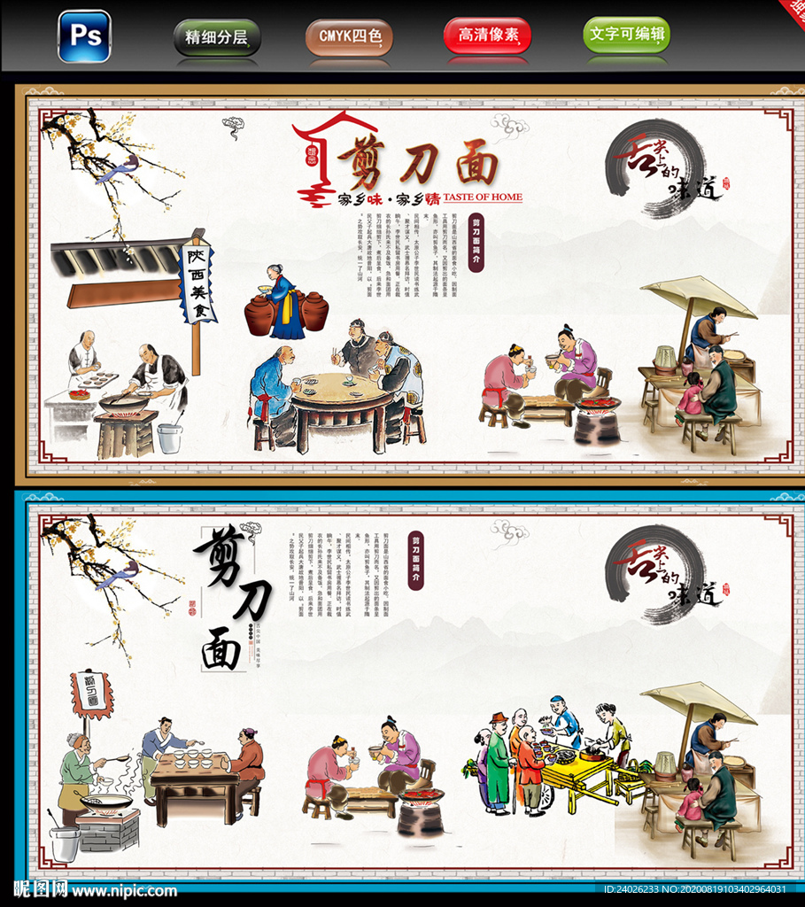 剪刀面