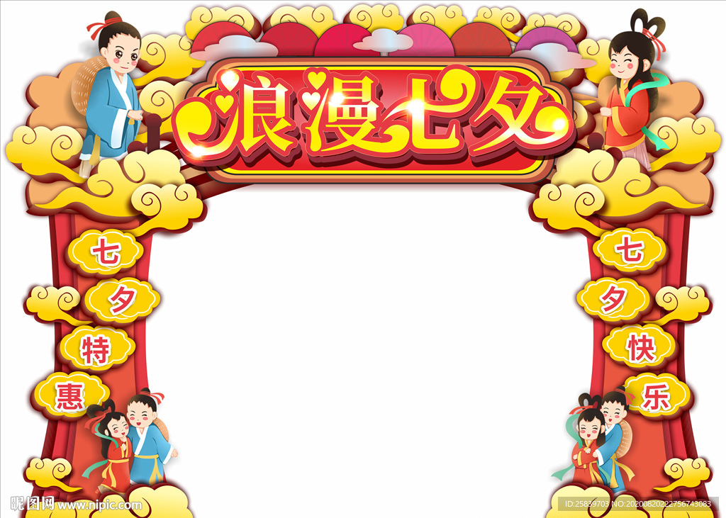 七夕门头