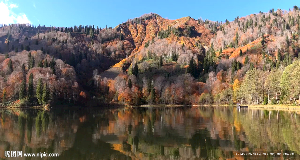 美丽的湖泊 山川河流