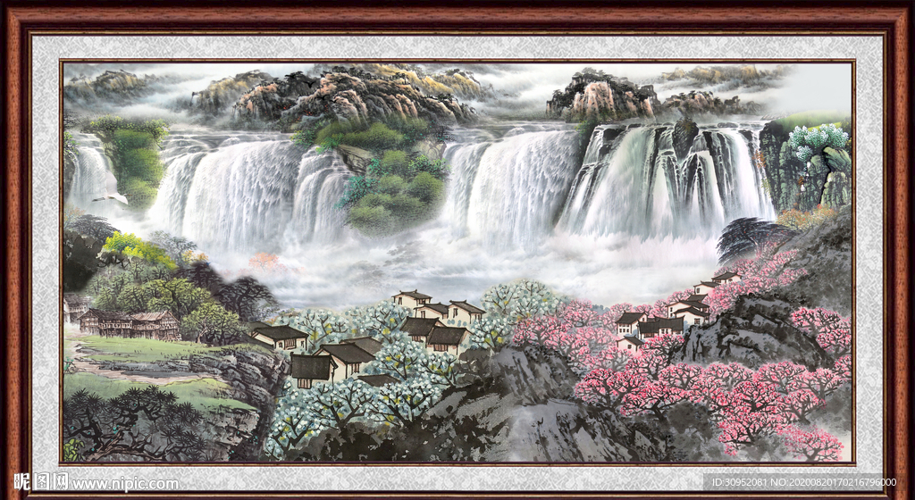 国画山水