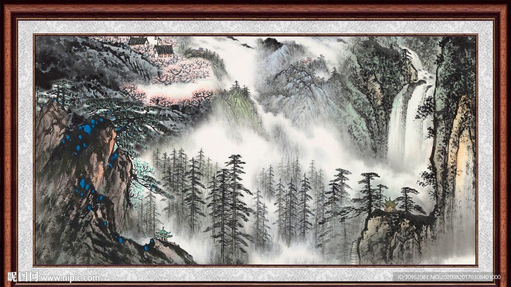 国画山水