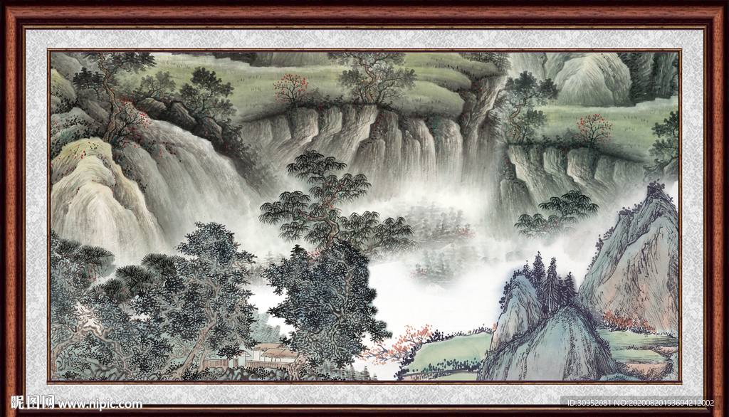 国画山水