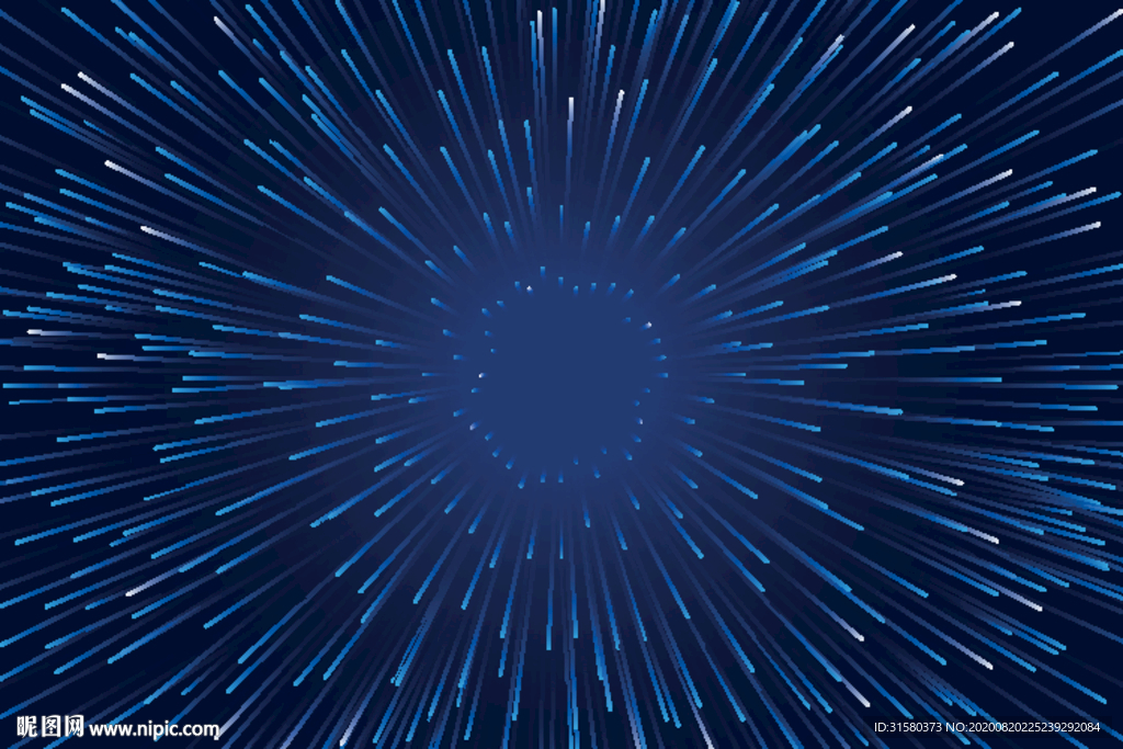 离子射线深色科技背景