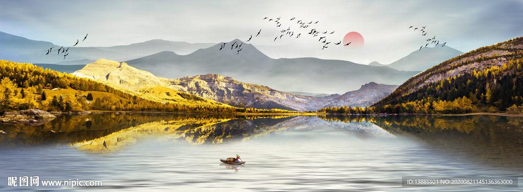 创意风景装饰画