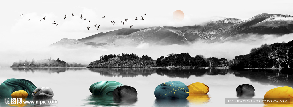 石来运转晶瓷画