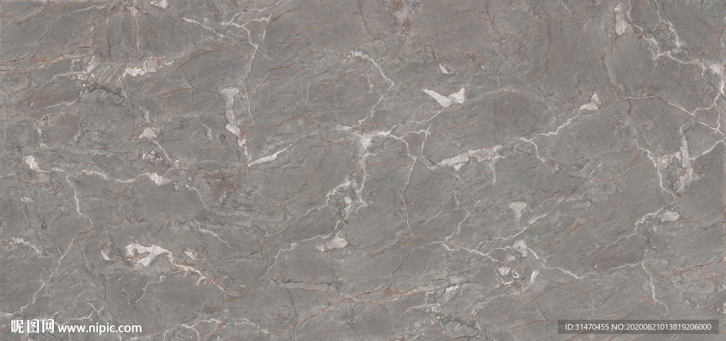 灰色白根大理石