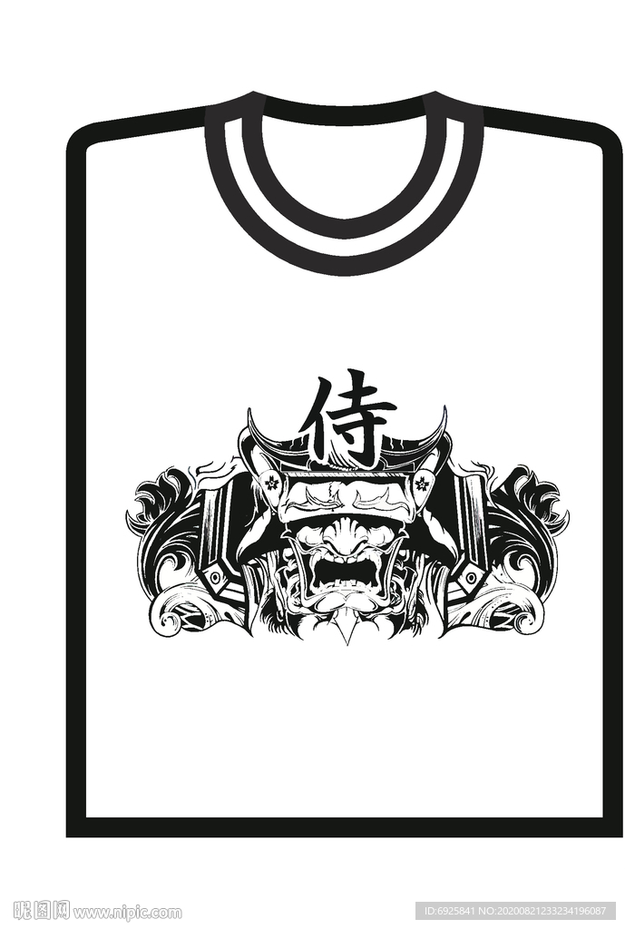 欧美日韩超酷动漫文化衫T恤矢量