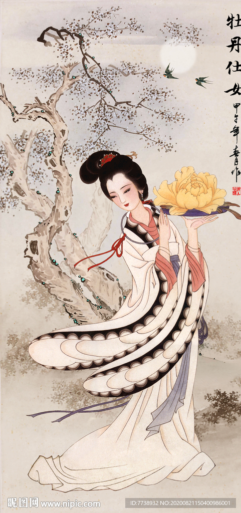 仕女图 古代美人