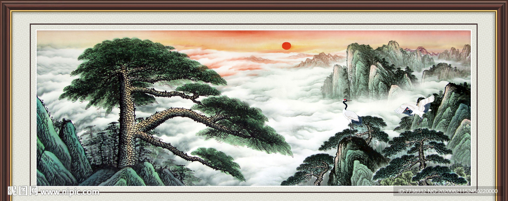 黄山迎客松