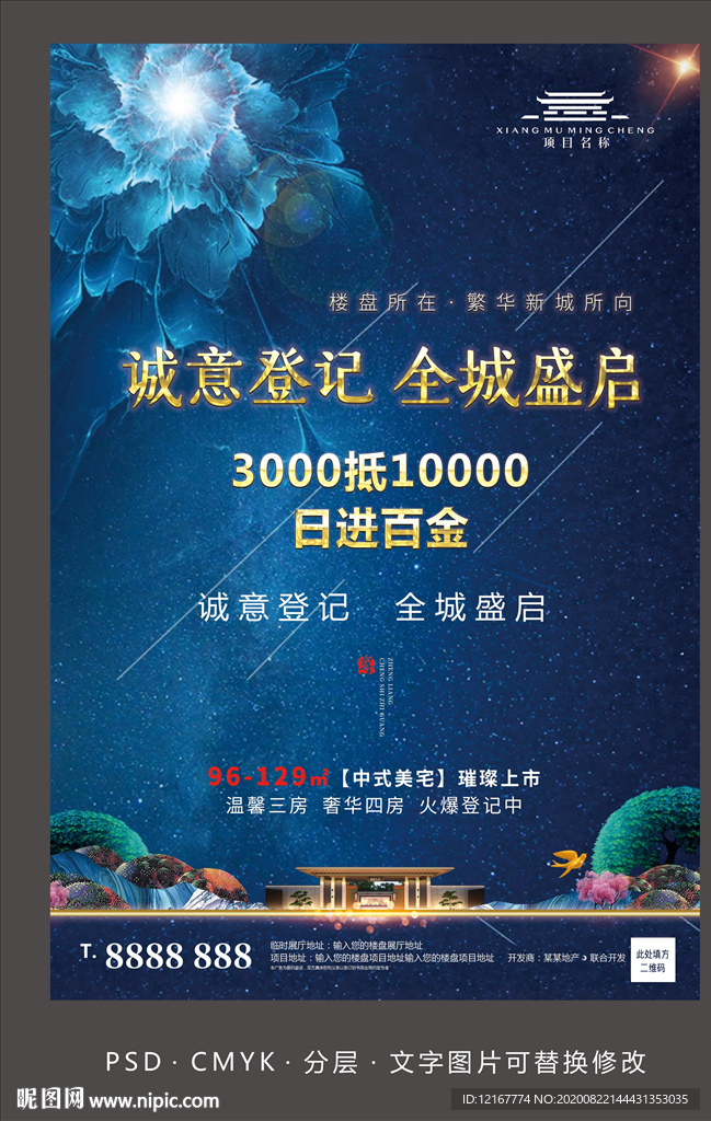 大气房地产DM单宣传单