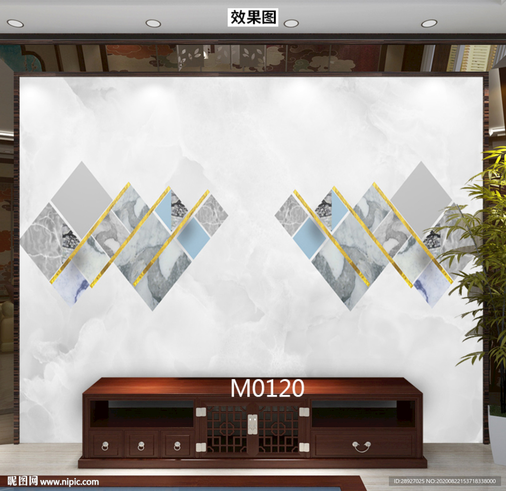 大理石 轻奢 背景墙