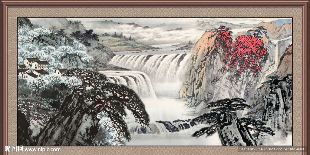 黄山国画