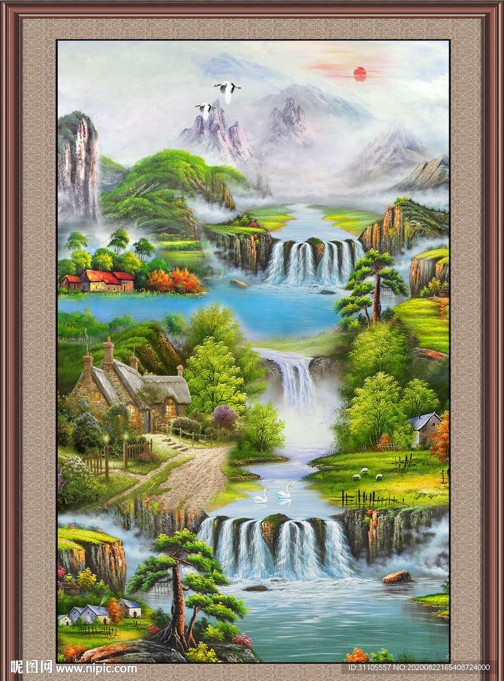 风景油画