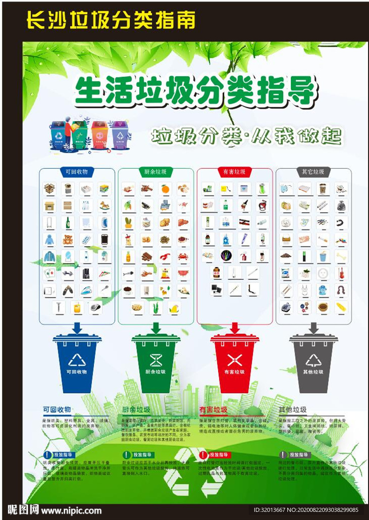 长沙垃圾分类指导