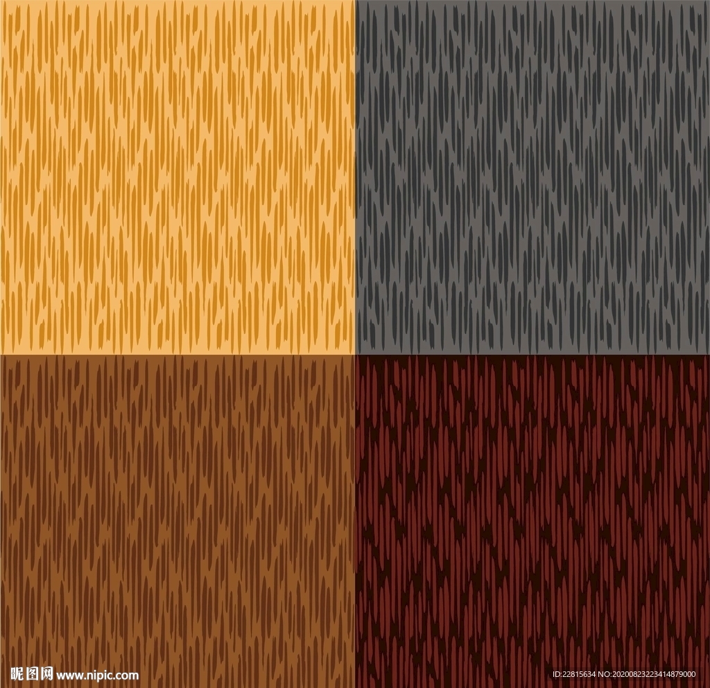 矢量四种色木纹理墙纸背景壁纸