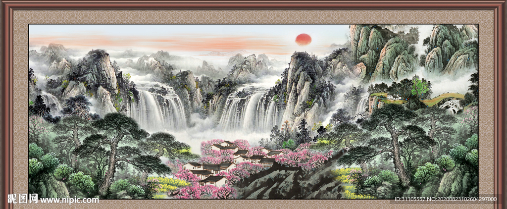 风景如画