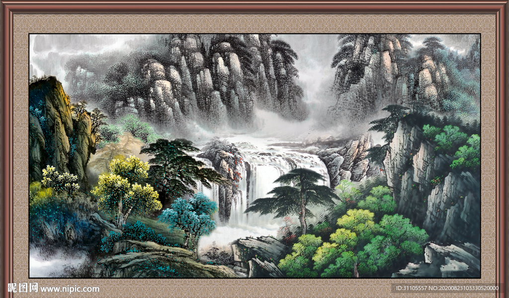 黄山国画