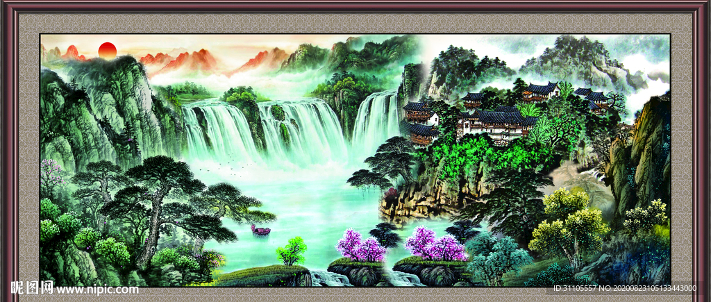 风景如画