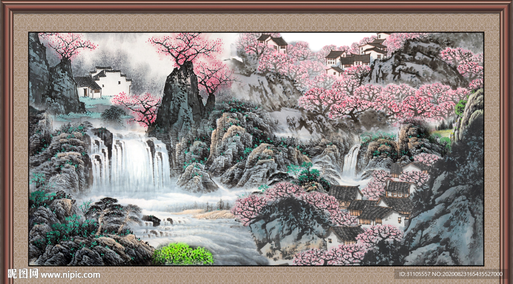 黄山国画
