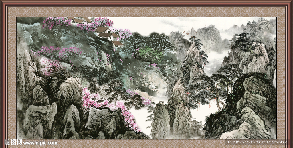 黄山国画
