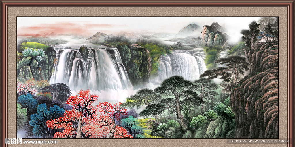 黄山国画