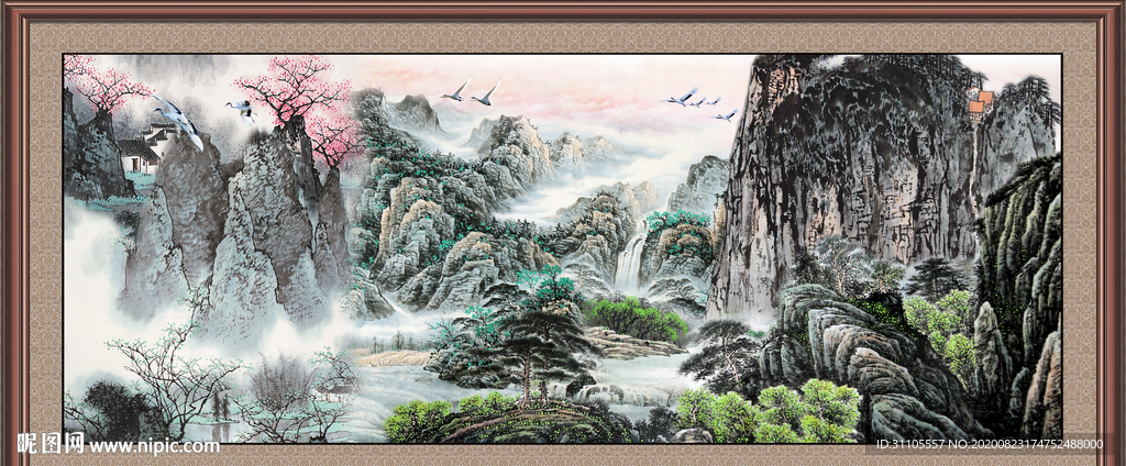 黄山国画