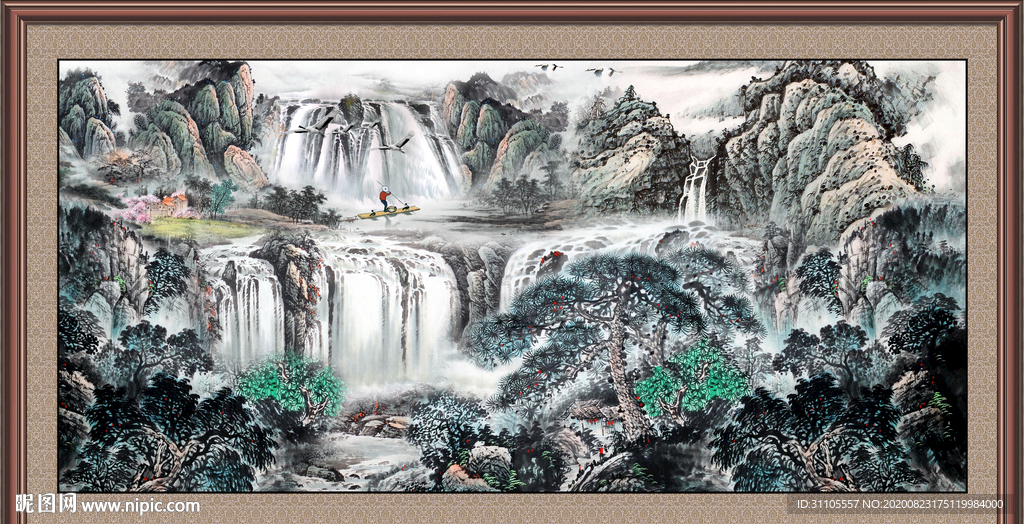 山水画