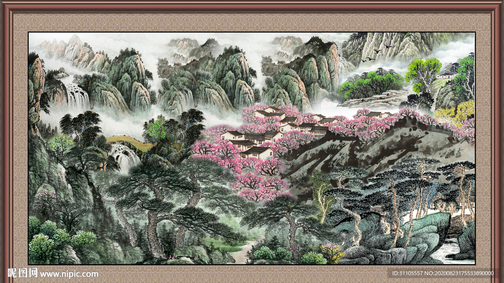 黄山国画